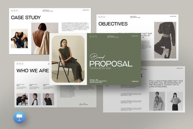 品牌提案策划方案Keynote模板 - 顶尖PPT