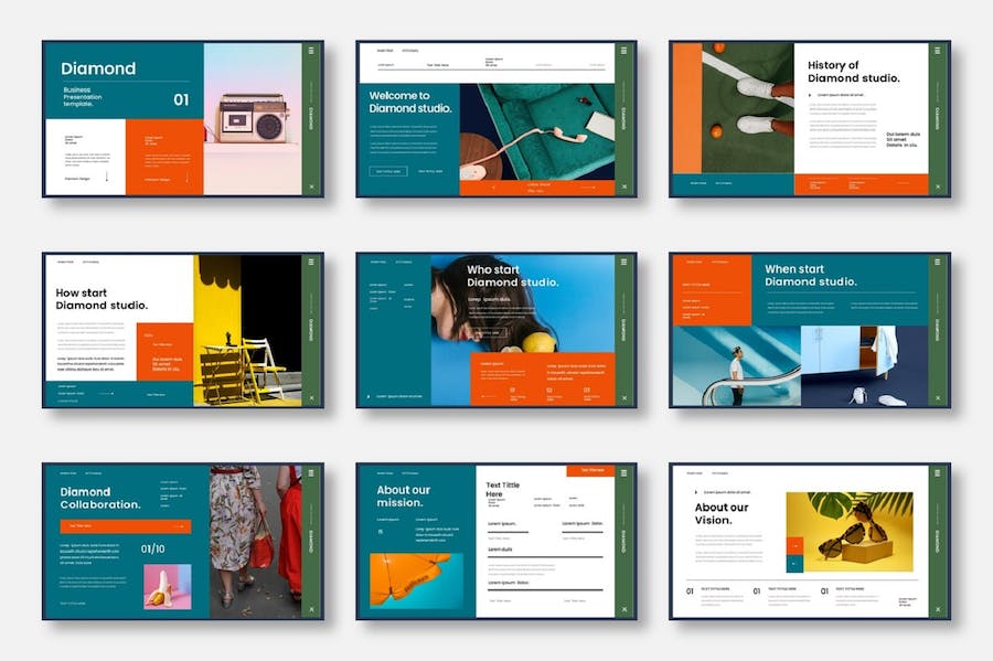 商务企业项目融资讲述Keynote模板 - 顶尖PPT