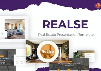 房地产开发房屋展示介绍PPT模板 - 顶尖PPT