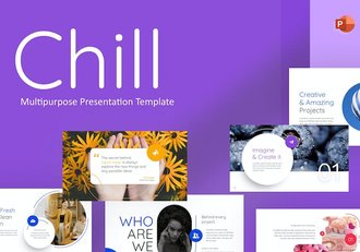 扁平化彩色工作计划总结PPT模板 - 顶尖PPT