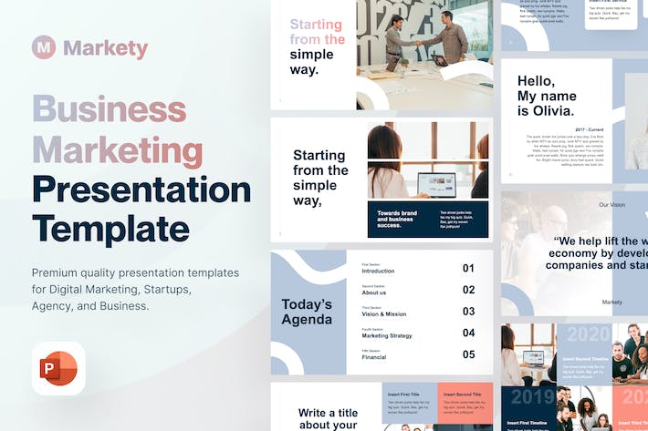 市场营销策划PPT模板 - 顶尖PPT