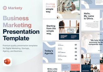 市场营销策划PPT模板 - 顶尖PPT