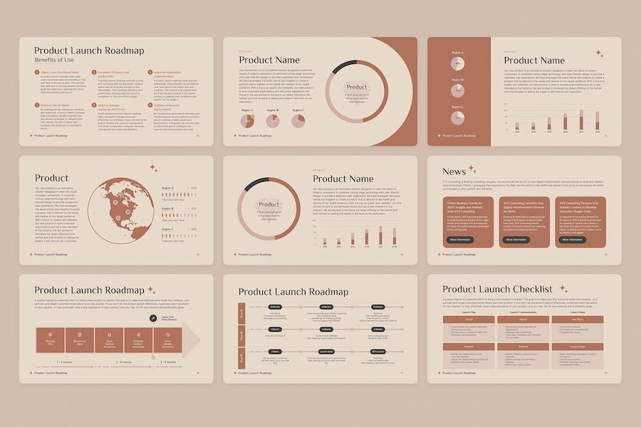 产品发布上市规划方案PPT模板 - 顶尖PPT