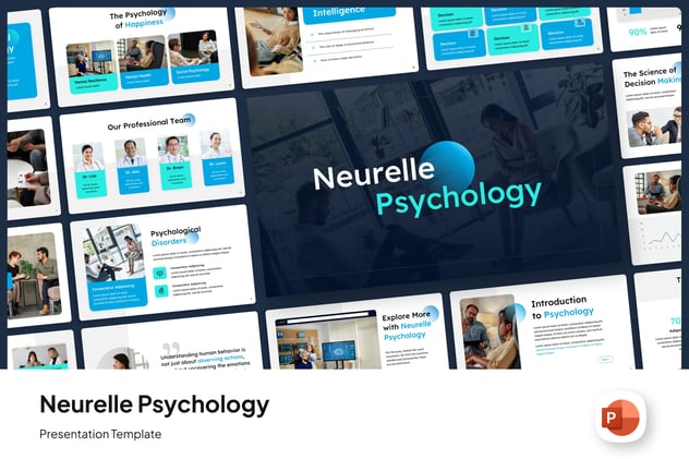 医学医疗心理学PPT模板 - 顶尖PPT