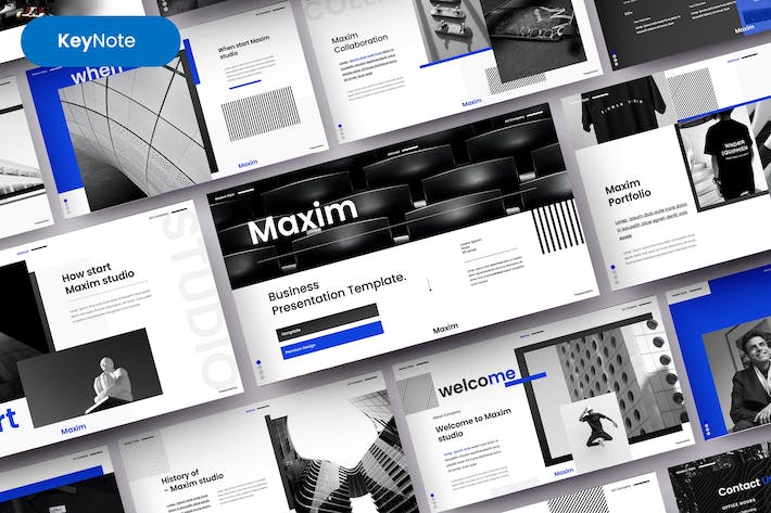 商务商用keynote模板 - 顶尖PPT