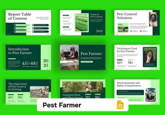 农业技术推广农场害虫防治方案PPT模板 - 顶尖PPT