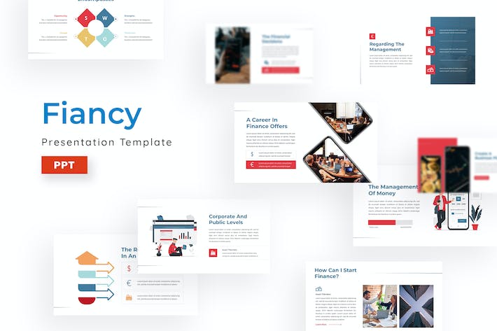 高级感精美风格设计PPT模板 - 顶尖PPT