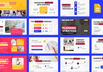 战略规划方案制定PPT模板 - 顶尖PPT