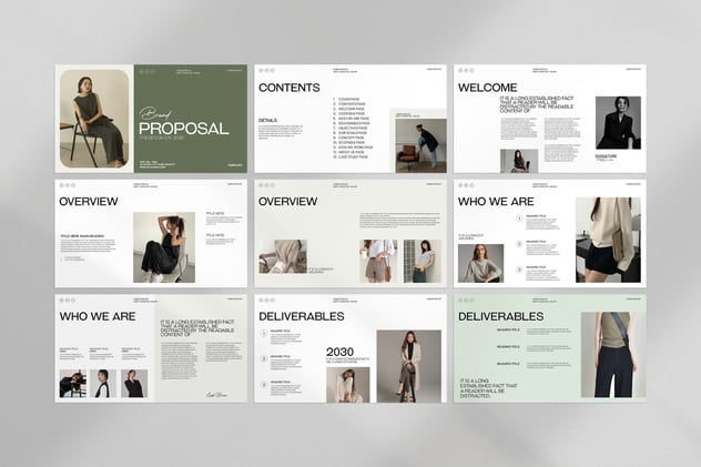 品牌提案策划方案Keynote模板 - 顶尖PPT