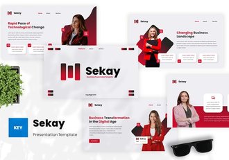 商务服务展示方案Keynote模板 - 顶尖PPT