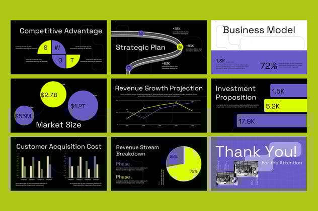 投资行业计划方案展示PPT模板 - 顶尖PPT