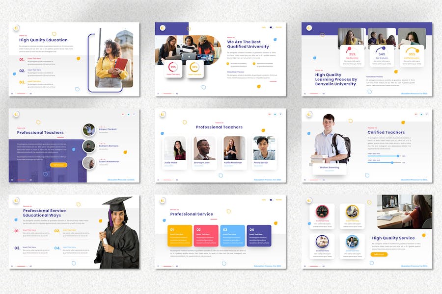 大学介绍教育培训PPT模板 - 顶尖PPT