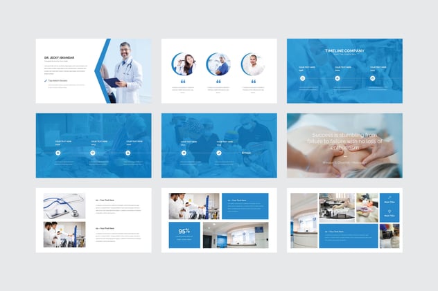医院医疗研究机构医药企业介绍keynote模板 - 顶尖PPT
