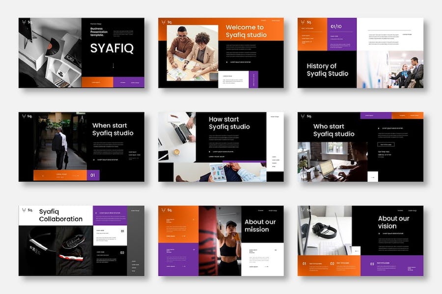 高端大气企业合作团队介绍商业计划项目总结汇报多用途PPT模板 - 顶尖PPT