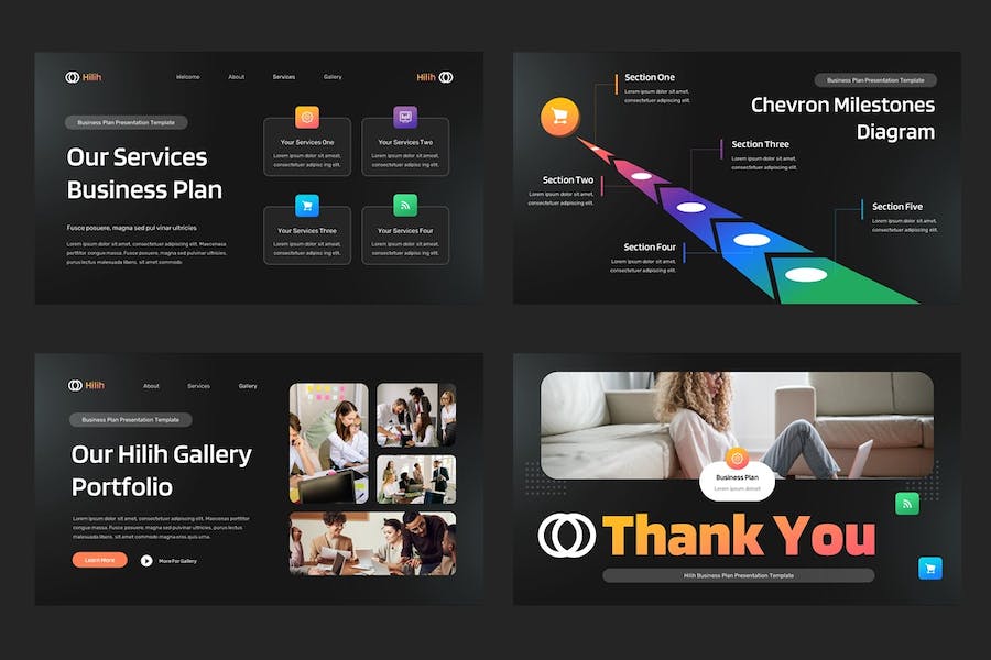 商务计划规划执行讲述Keynote模板 - 顶尖PPT