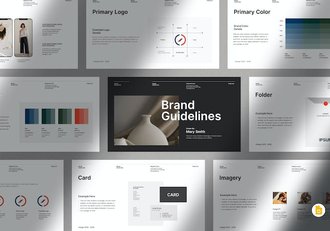 品牌行业指南详细演示文稿PPT模板 - 顶尖PPT