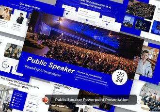 活动主持发布会宣传推广PPT模板 - 顶尖PPT