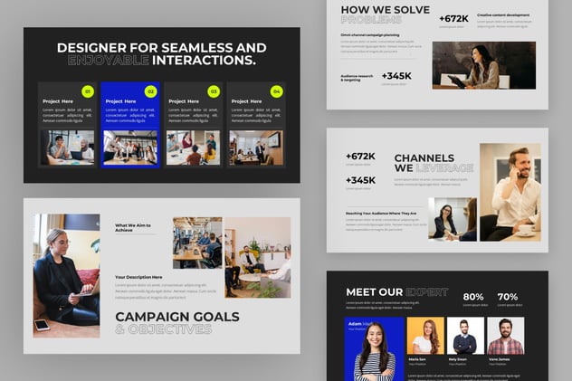 数字营销活动策划PPT模板 - 顶尖PPT