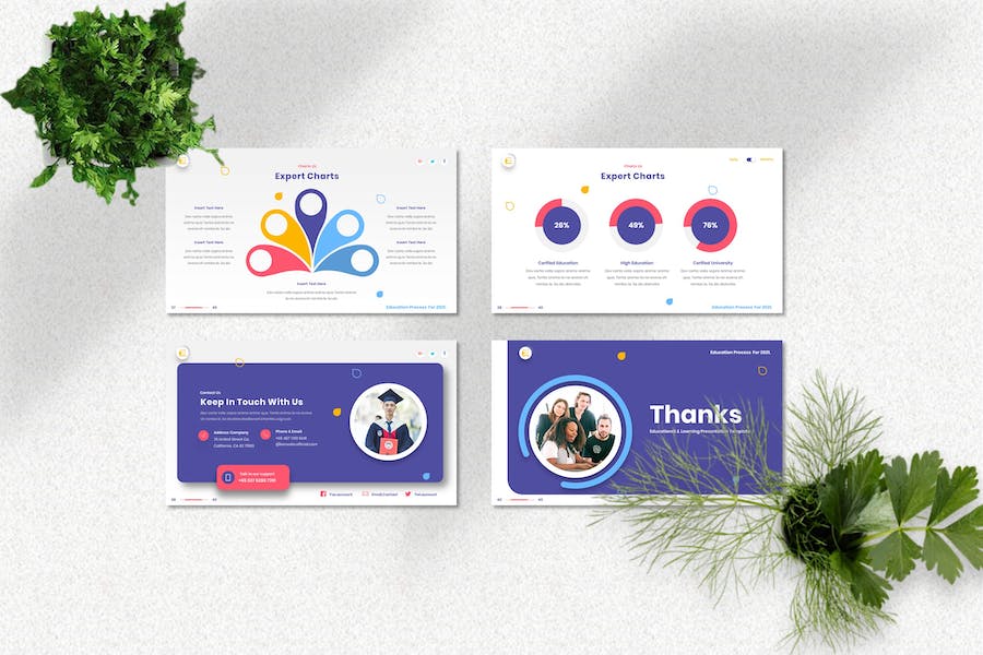 大学介绍教育培训PPT模板 - 顶尖PPT