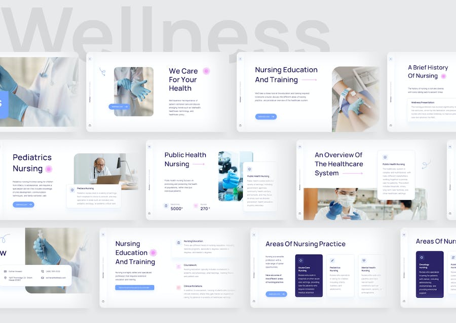 健康护理卫生养生讲座方案Keynote模板 - 顶尖PPT