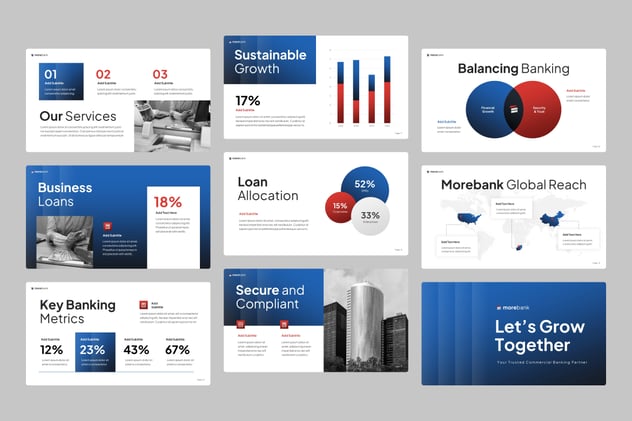 商务组织结构图Keynote演示模板 - 顶尖PPT