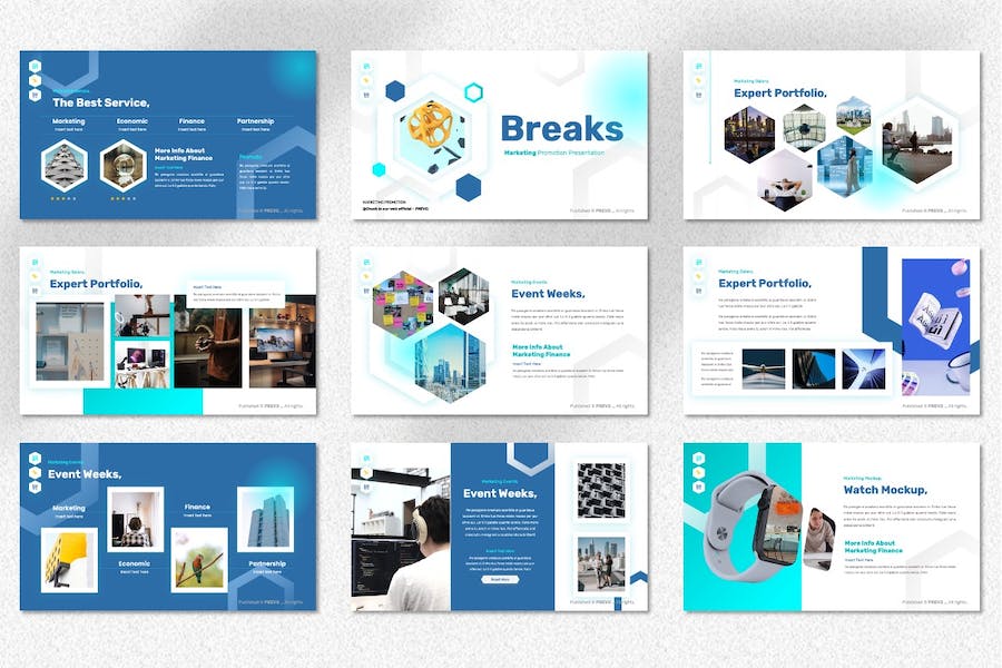 营销推广策略方案Keynote模板 - 顶尖PPT