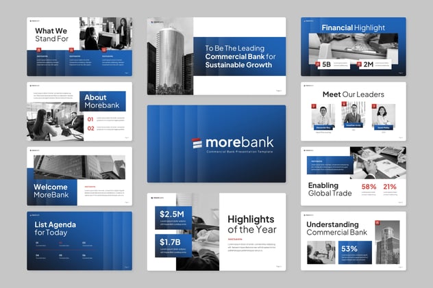 商务组织结构图Keynote演示模板 - 顶尖PPT