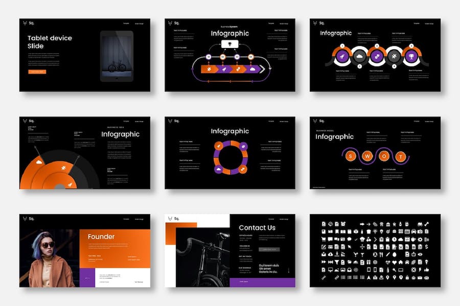 高端大气企业合作团队介绍商业计划项目总结汇报多用途PPT模板 - 顶尖PPT
