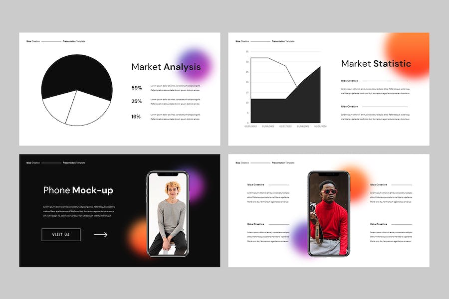 创意机构品牌形象PPT模板 - 顶尖PPT