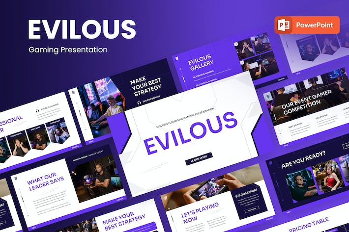 现代游戏发展趋势方案PPT模板 - 顶尖PPT