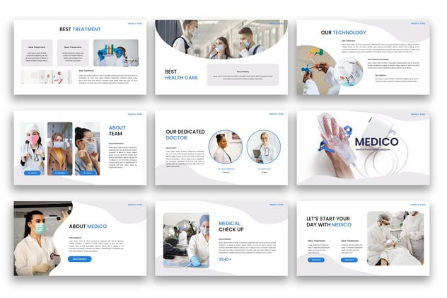 医学学术报告医疗机构展示介绍keynote模板 - 顶尖PPT