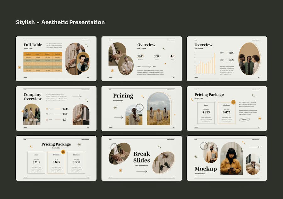 时尚服装品牌展示推介方案PPT模板 - 顶尖PPT