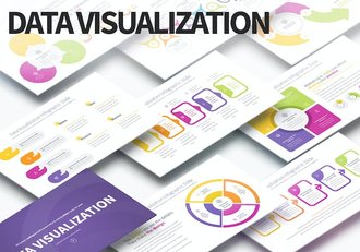 可视化数据图形PPT模板 - 顶尖PPT