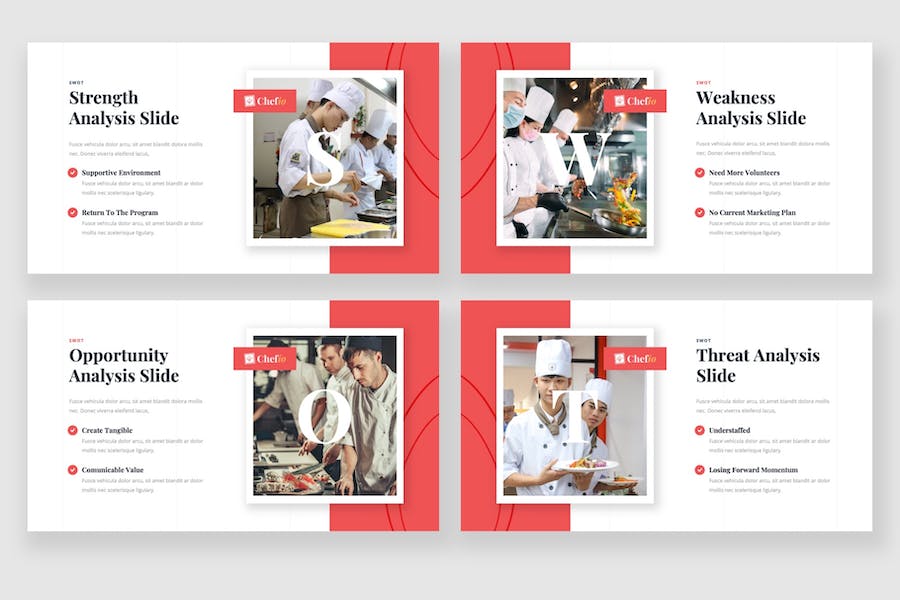 烹饪学校教学课程展示PPT模板 - 顶尖PPT