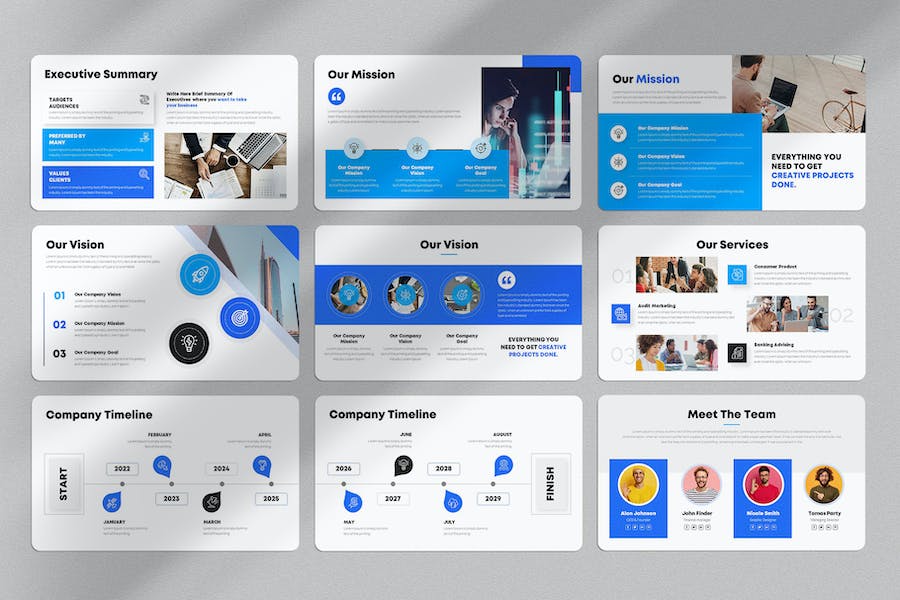 商业计划融资方案书PPT模板 - 顶尖PPT