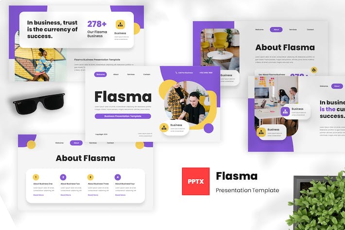 商业讲述展示推介方案应用PPT模板 - 顶尖PPT