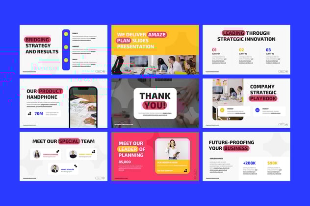 战略规划方案制定PPT模板 - 顶尖PPT