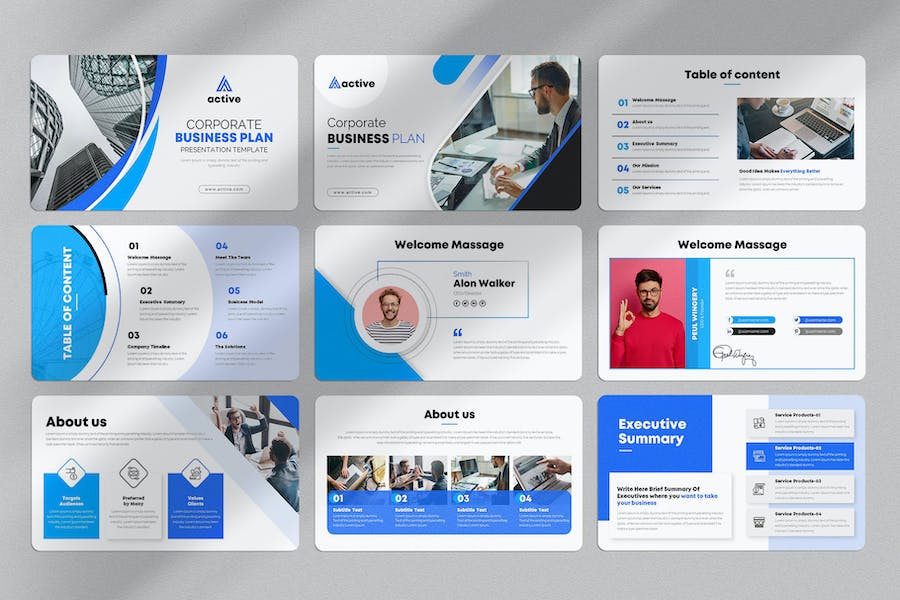 商业计划融资方案书PPT模板 - 顶尖PPT