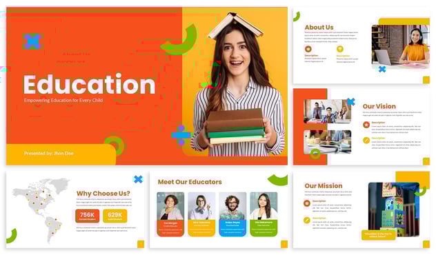 学历教育学术规范教学PPT模板 - 顶尖PPT