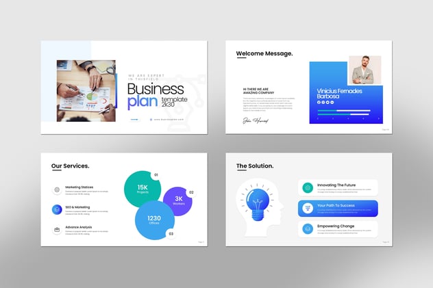 最佳商业计划专业主题讲解Keynote模板 - 顶尖PPT