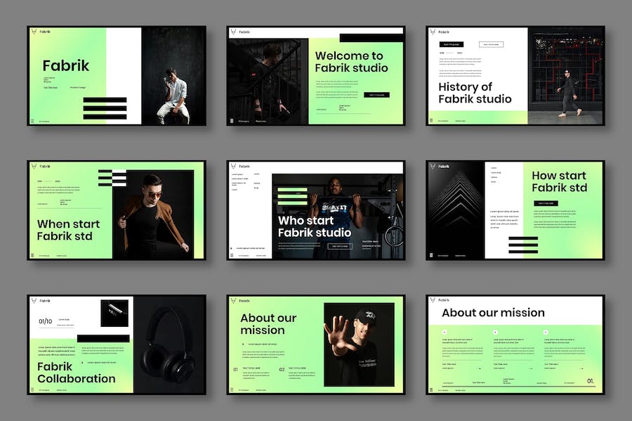 商务品牌建设推广营销策略PPT模板 - 顶尖PPT