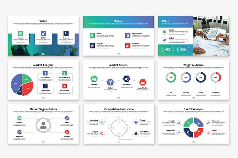 商业计划书项目策划融资PPT模板 - 顶尖PPT