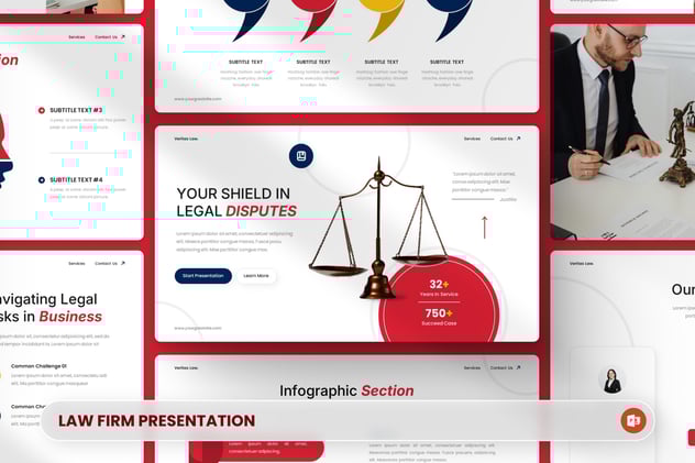 律师事务所介绍PPT模板 - 顶尖PPT