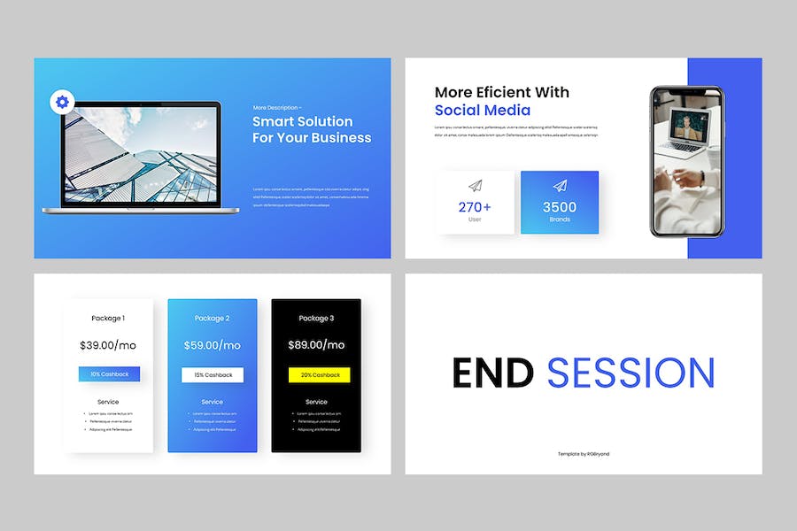 国外商务融资计划书Keynote模板 - 顶尖PPT