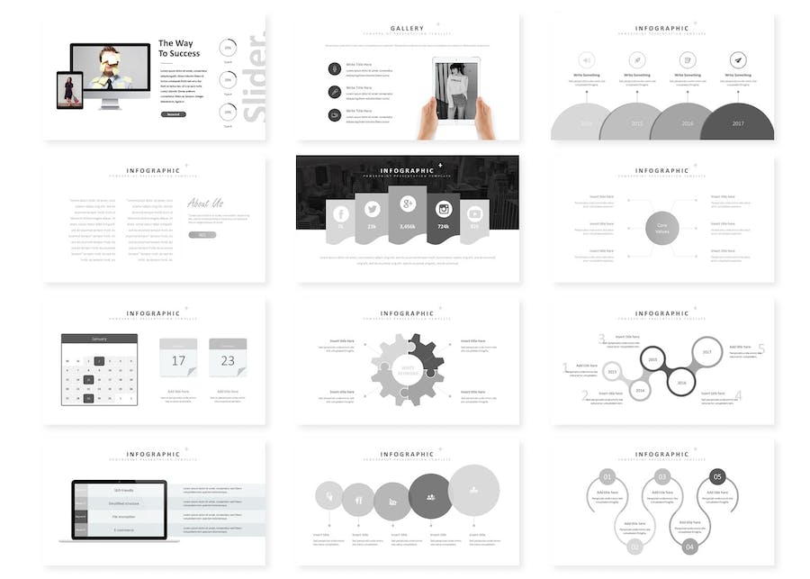 简约文艺风格女性主题keynote模板 - 顶尖PPT