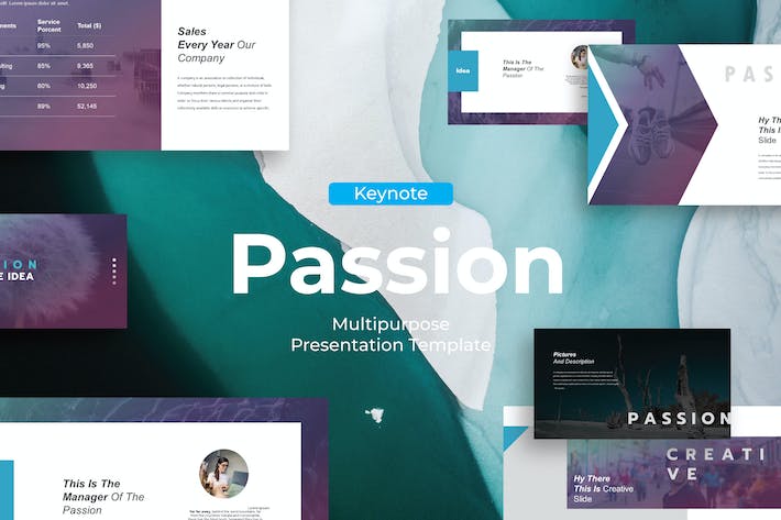 欧美风格商务keynote模板 - 顶尖PPT