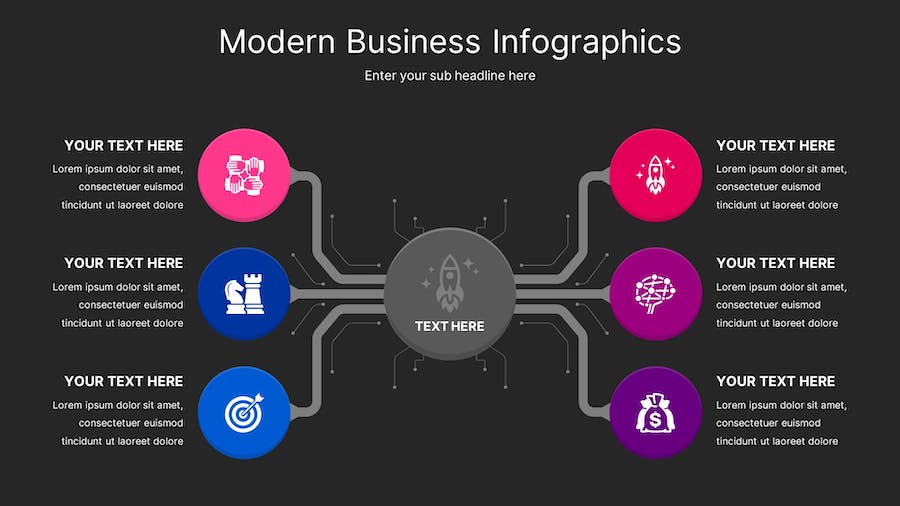 现代商业融资计划演讲Keynote模板 - 顶尖PPT