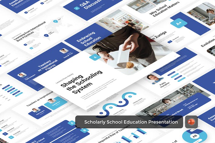 学校教育奖学金方案制度建设PPT模板 - 顶尖PPT