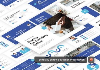 学校教育奖学金方案制度建设PPT模板 - 顶尖PPT