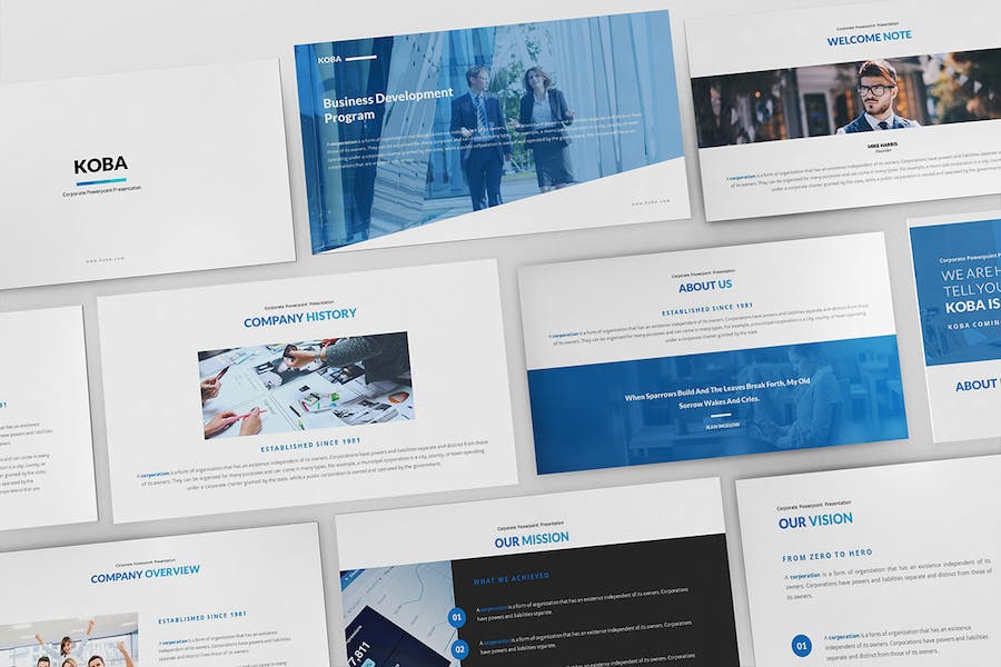 商务项目演讲展示Keynote模板 - 顶尖PPT